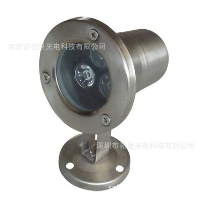【LED水底燈 3*1W IP68,適用于水池、噴泉、廣場、公園、酒店等】價格,廠家,圖片,其他室外燈具,深圳市亮呈光電科技-